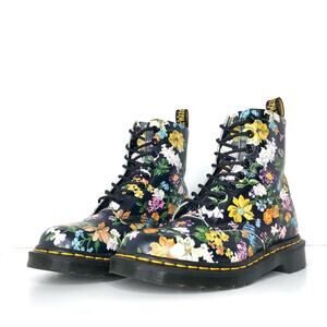 NEW Dr Martens Darcy Floral 1460 Pascal Lace Up Ankle Boots Women’s 6 Shoes